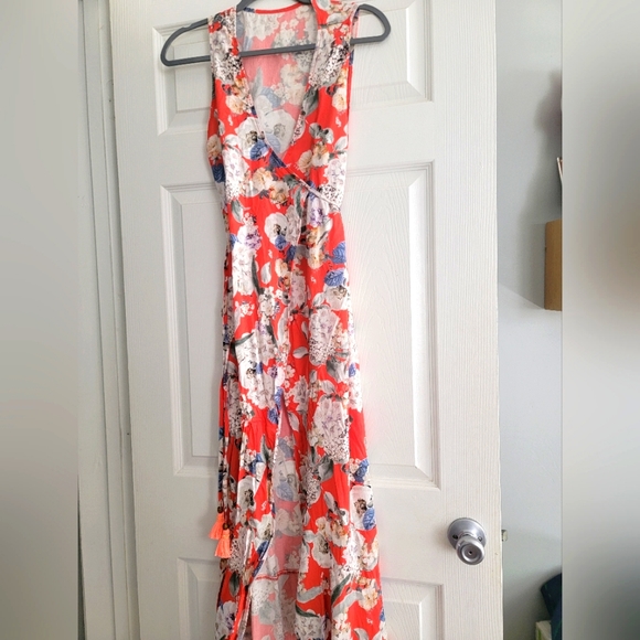 Maaji Floral Print Beach Wrap Dress - Picture 4 of 10